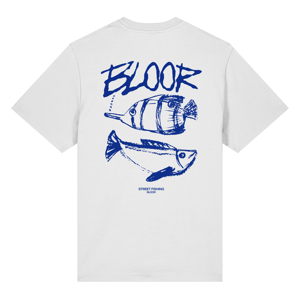 BLOOR Slashed Tee – Off White