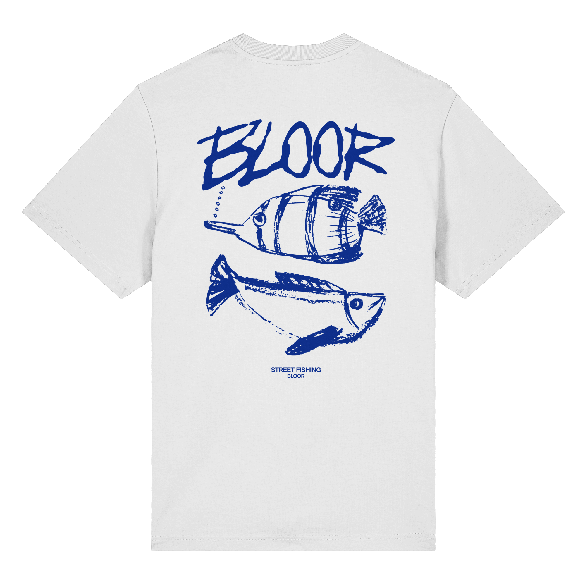 BLOOR Slashed Tee – Off White