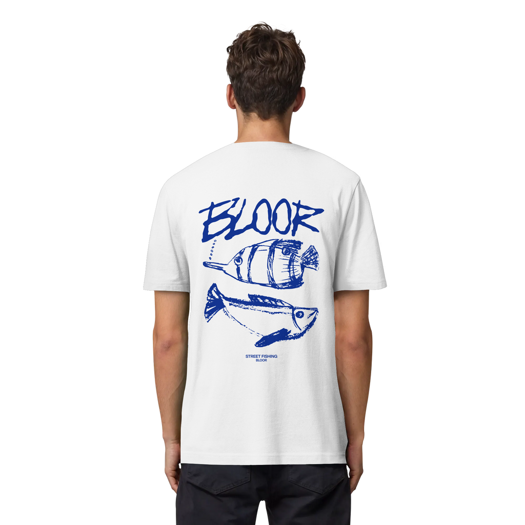 BLOOR Slashed Tee – Off White