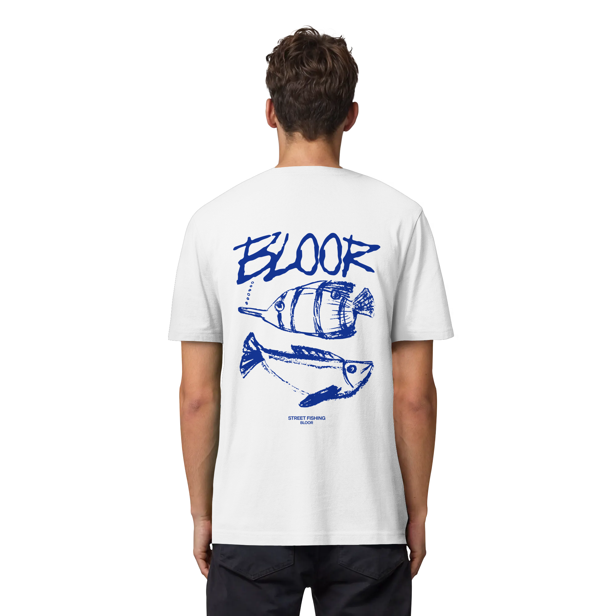 BLOOR Slashed Tee – Off White