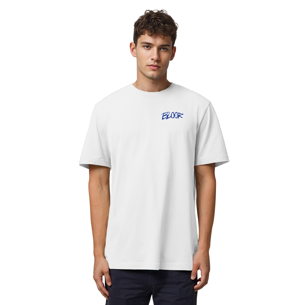 BLOOR Slashed Tee – Off White