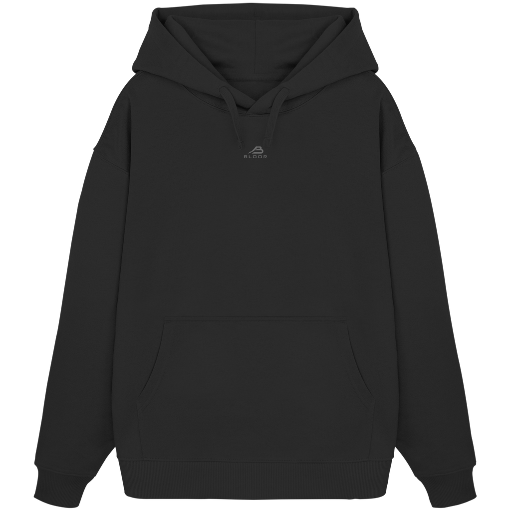 BLOOR Oversized "Predator Club" Hoodie – Black